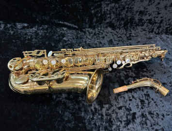 Selmer Paris Super Action 80 Series II Alto Saxophone in Gold Lacquer, Serial #505528